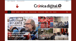 Desktop Screenshot of cronicadigital.cl